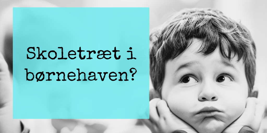 Skoletræt i børnehaven www.christinaabildgaard.dk